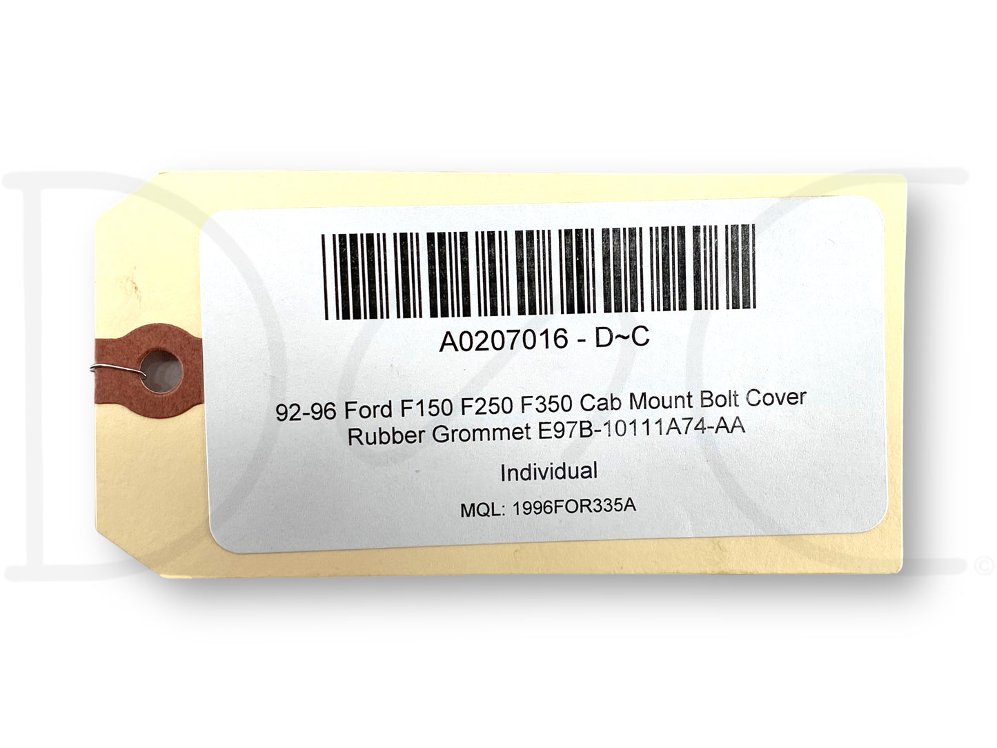92-96 Ford F150 F250 F350 Cab Mount Bolt Cover Rubber Grommet E97B-10111A74-Aa