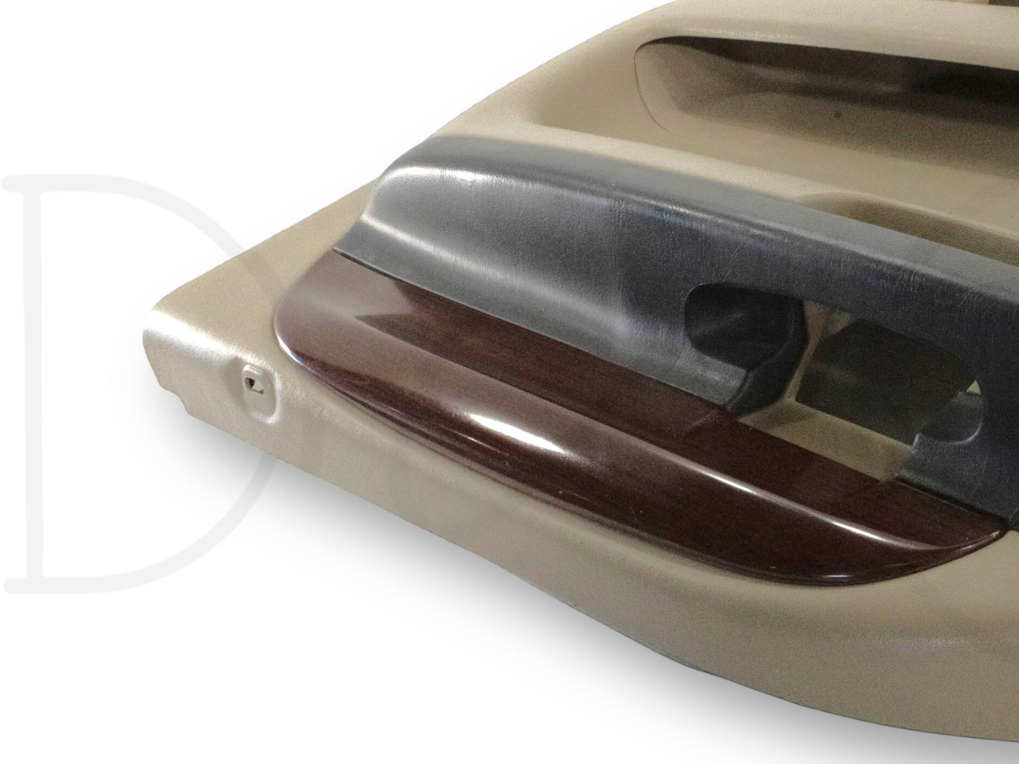 05-07 Ford F250 F350 Lariat RH Right Passenger Front Door Panel Tan OE