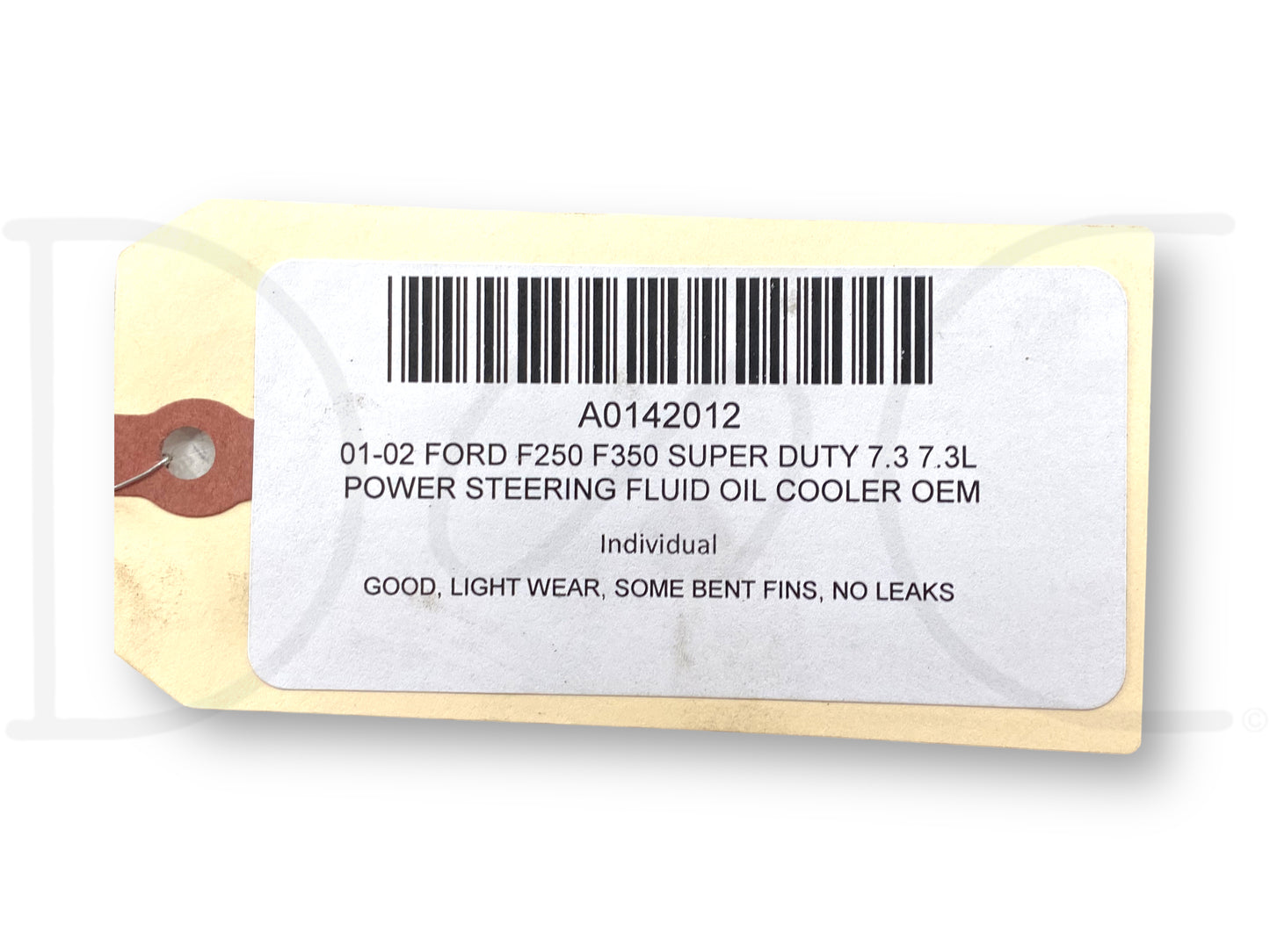 99-02 Ford F250 F350 Super Duty 7.3 7.3L Power Steering Fluid Oil Cooler OEM