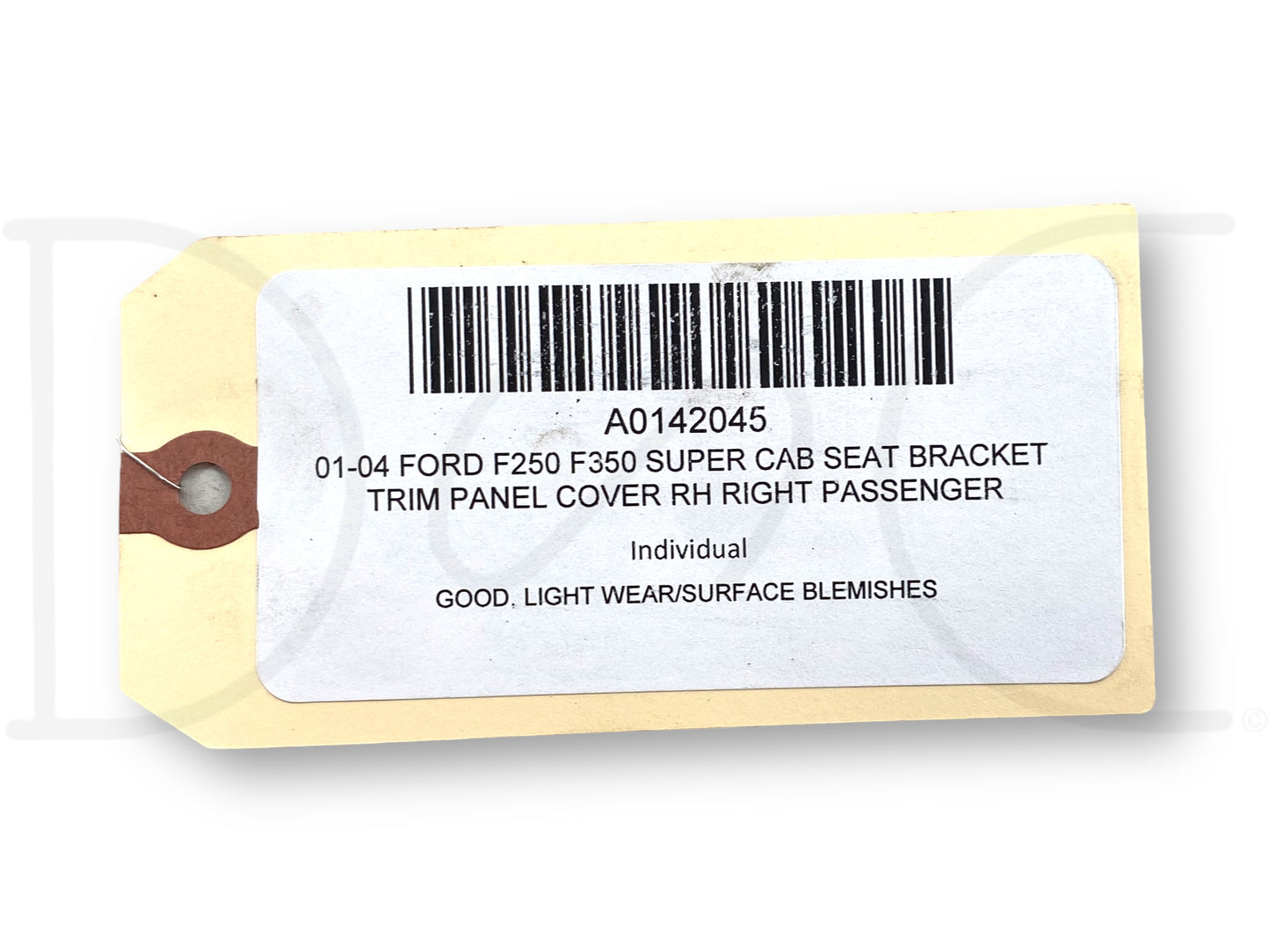 01-07 Ford F250 F350 Super Cab Seat Bracket Trim Panel Cover RH Right Passenger