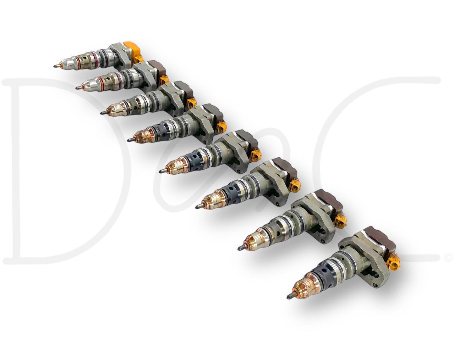 99-02 Ford 7.3 7.3L Diesel AD Injector Set Injectors AD1831551C1 AD1831489C1