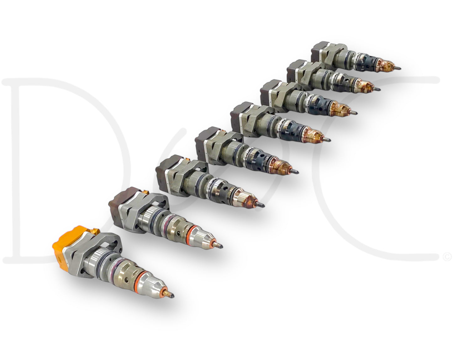 99-02 Ford 7.3 7.3L Diesel AD Injector Set Injectors AD1831551C1 AD1831489C1