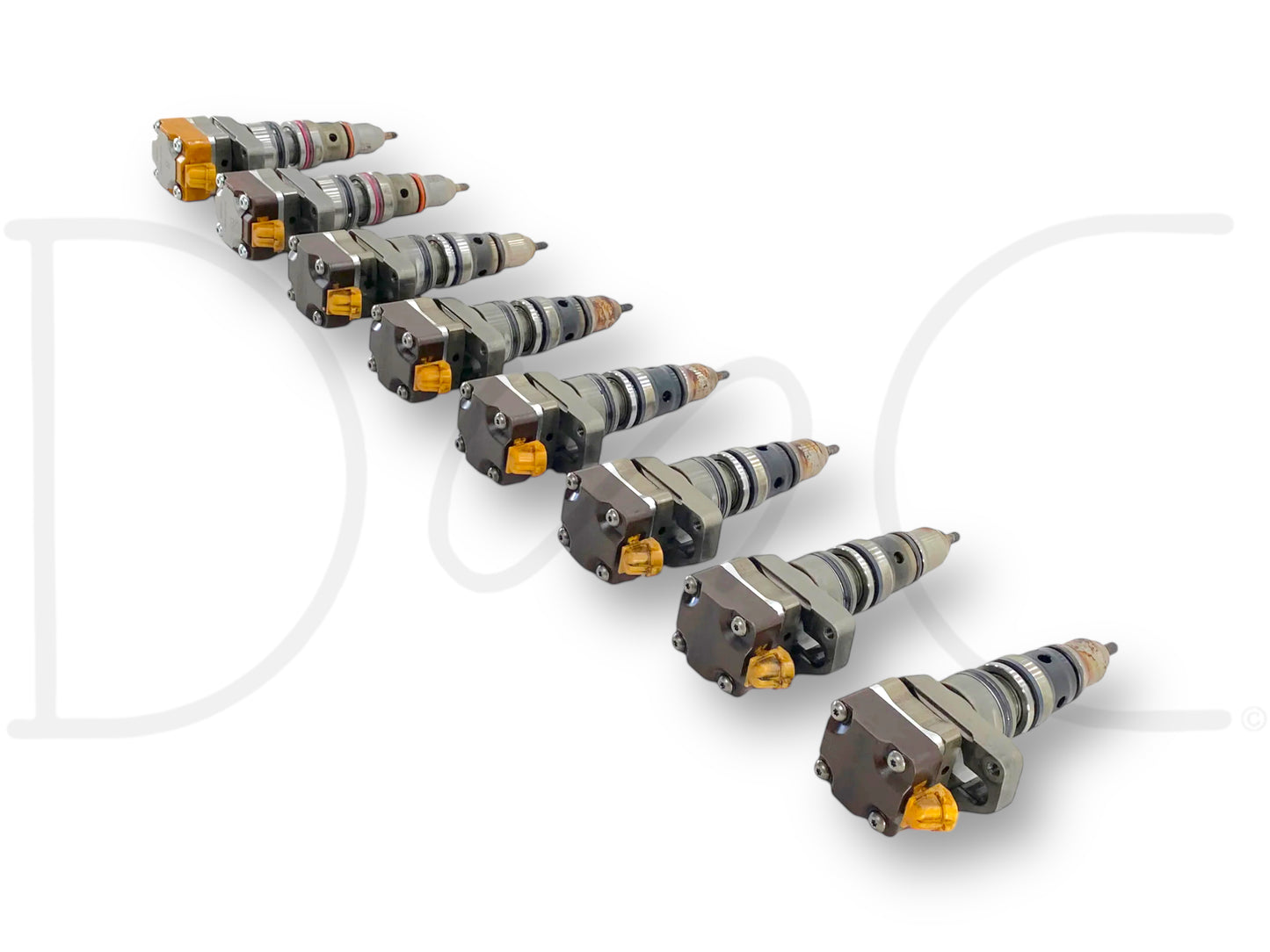 99-02 Ford 7.3 7.3L Diesel AD Injector Set Injectors AD1831551C1 AD1831489C1