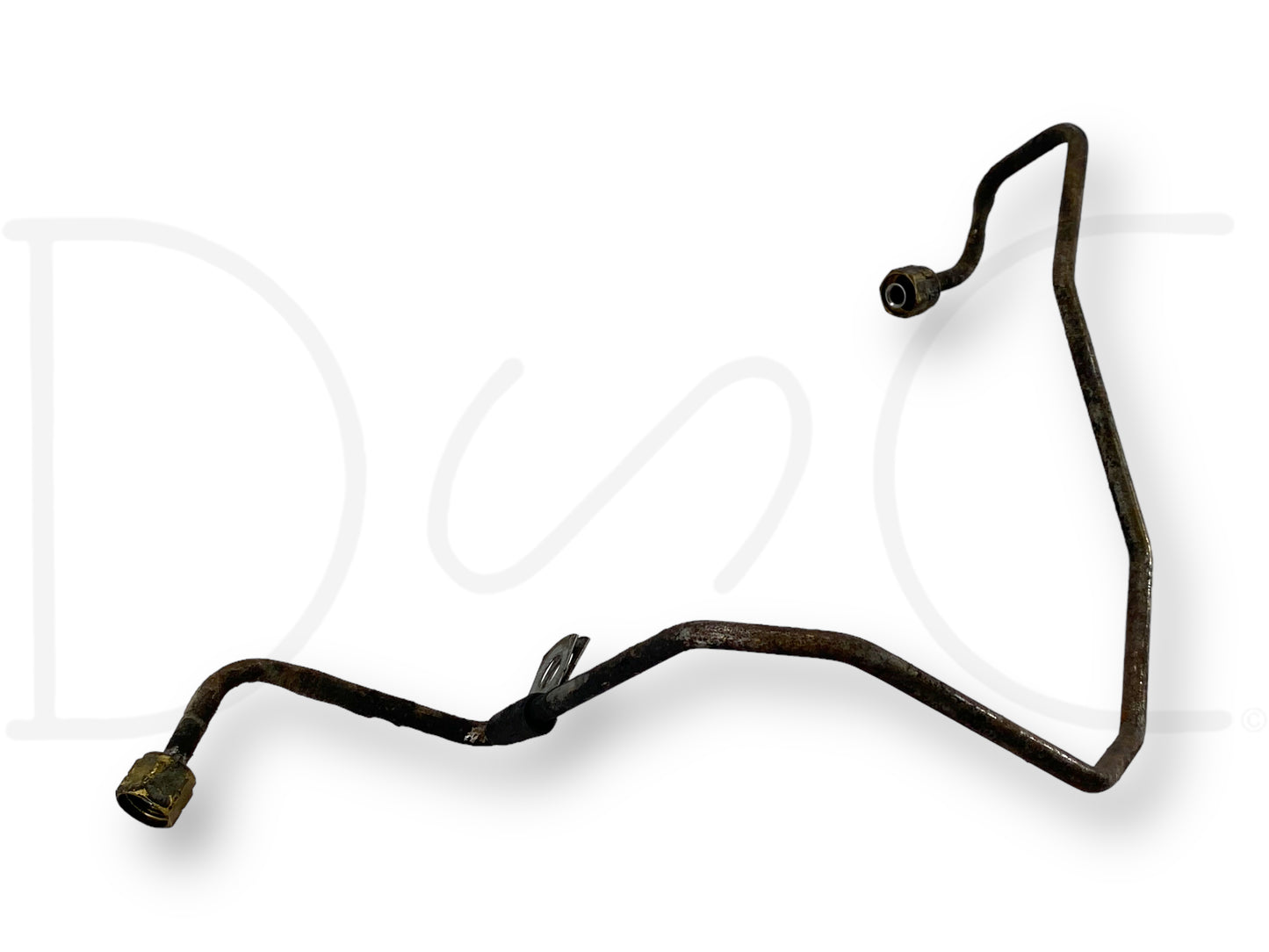 99-02 Ford F250 F350 7.3 Fuel Filter Bowl To LH Left Driver Head Fuel Line Tube