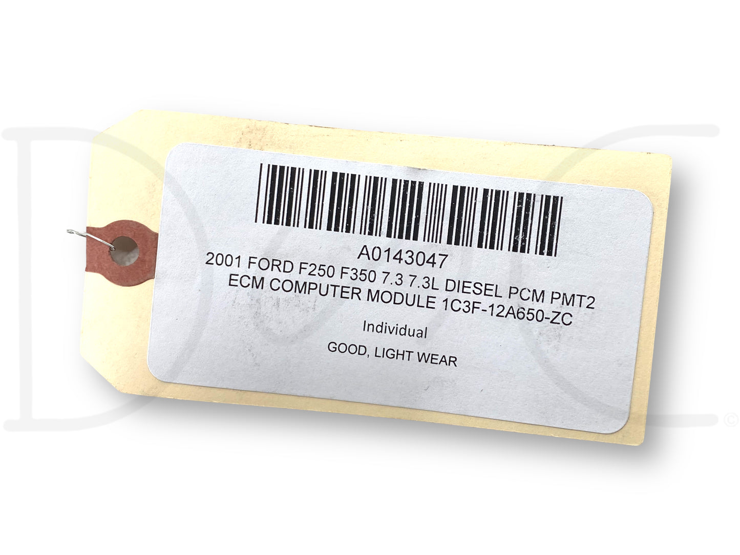 2001 Ford F250 F350 7.3 7.3L Diesel PCM Pmt2 ECM Computer Module 1C3F-12A650-Zc