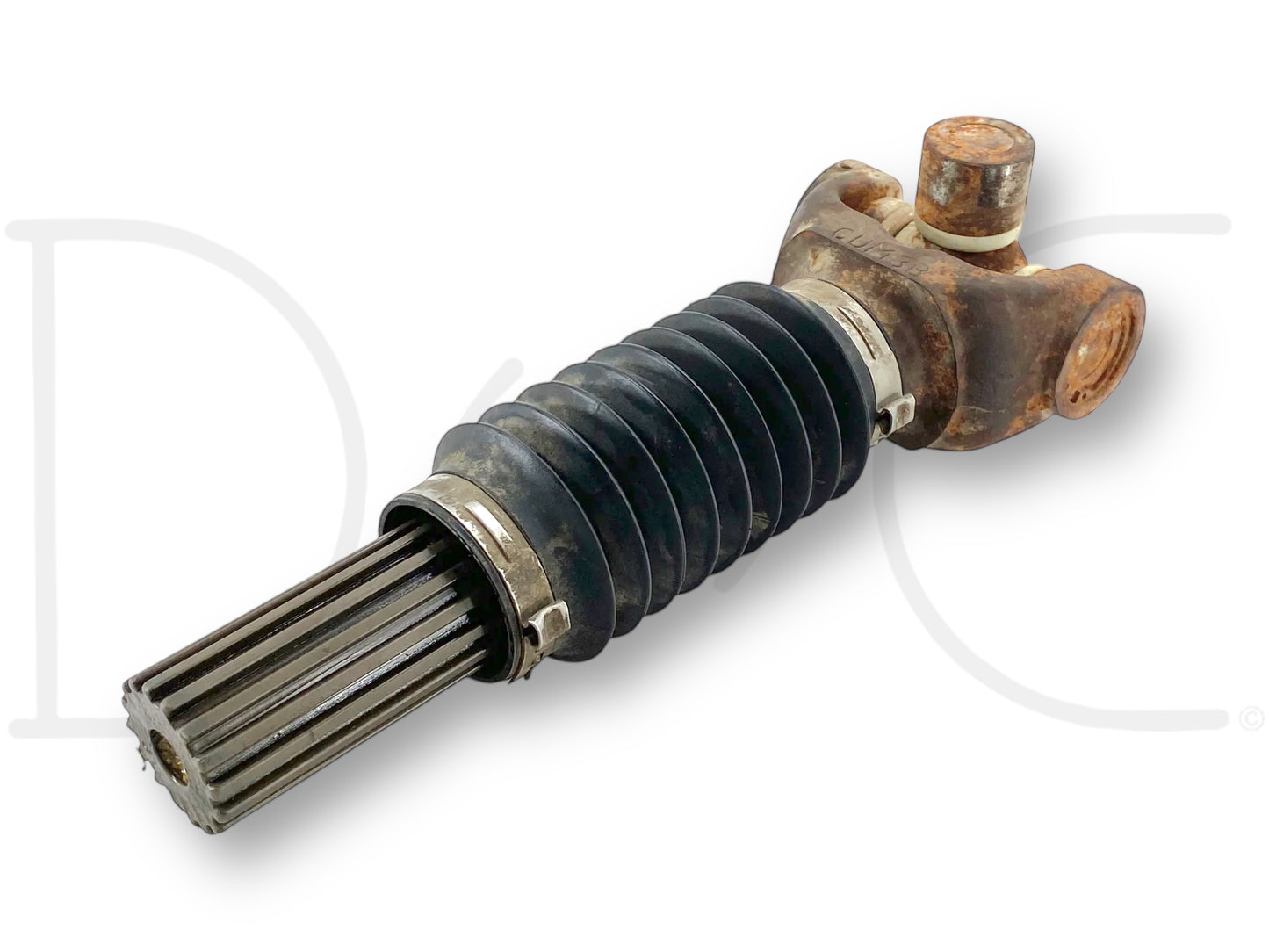 99-02 Ford F250 F350 4WD 4X4 Front Driveshaft Axle End Slip Yoke Shaft OE