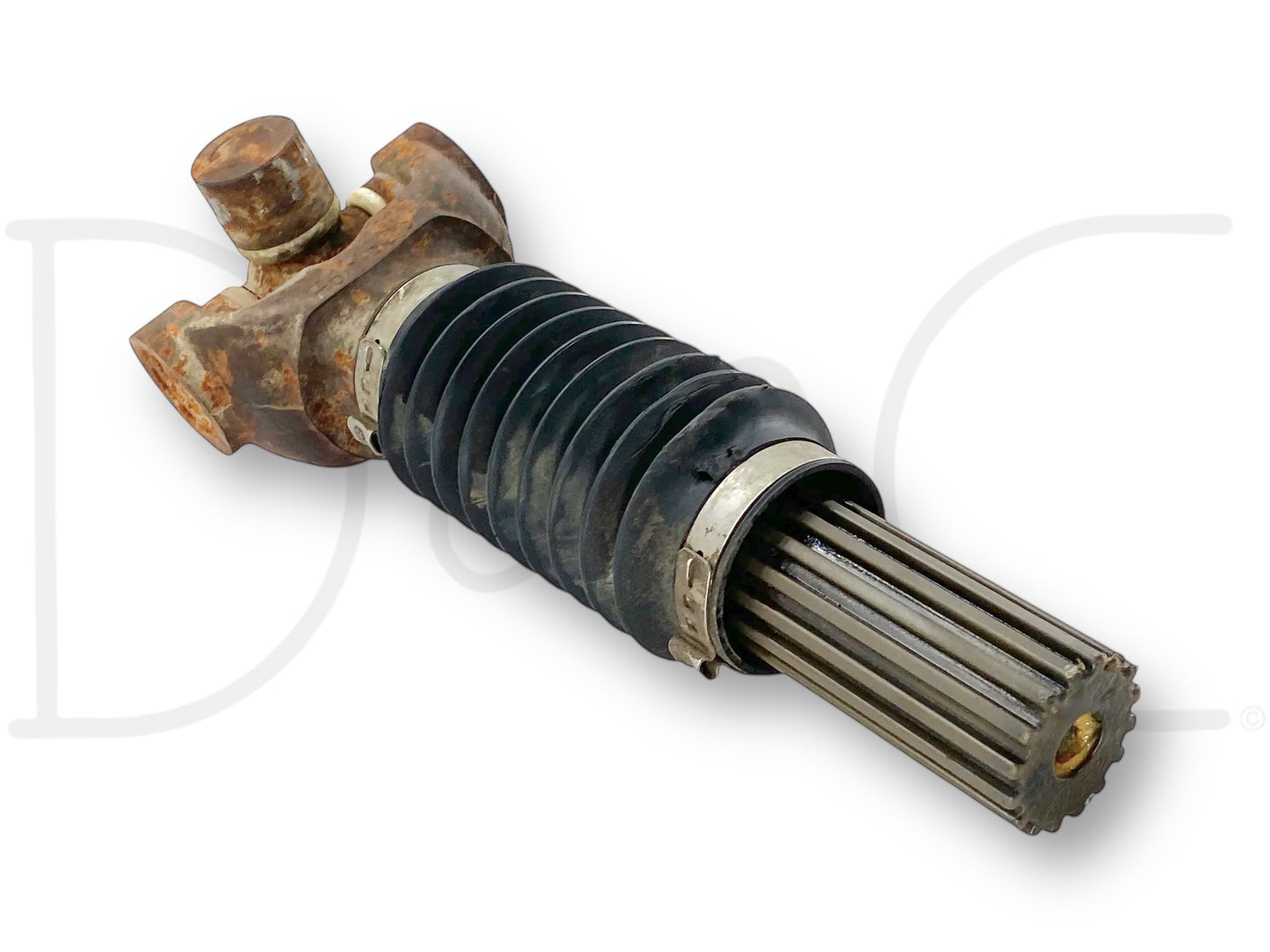 99-02 Ford F250 F350 4WD 4X4 Front Driveshaft Axle End Slip Yoke Shaft OE