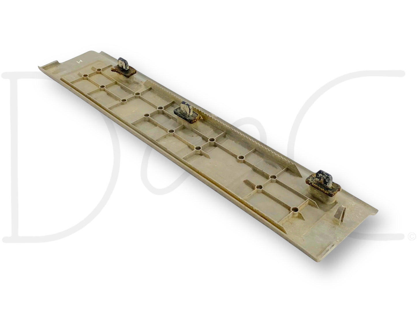 08-10 Ford F250 F350 RH Right Passenger Rear Rocker Sill Trim Panel Stone OE