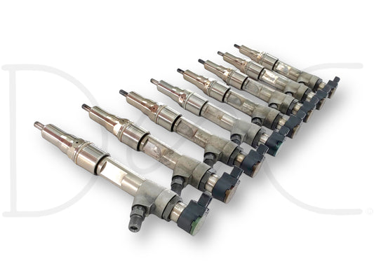 08-10 Ford F250 F350 6.4 6.4L Diesel Fuel Injector Set (8) Injectors *Untested*