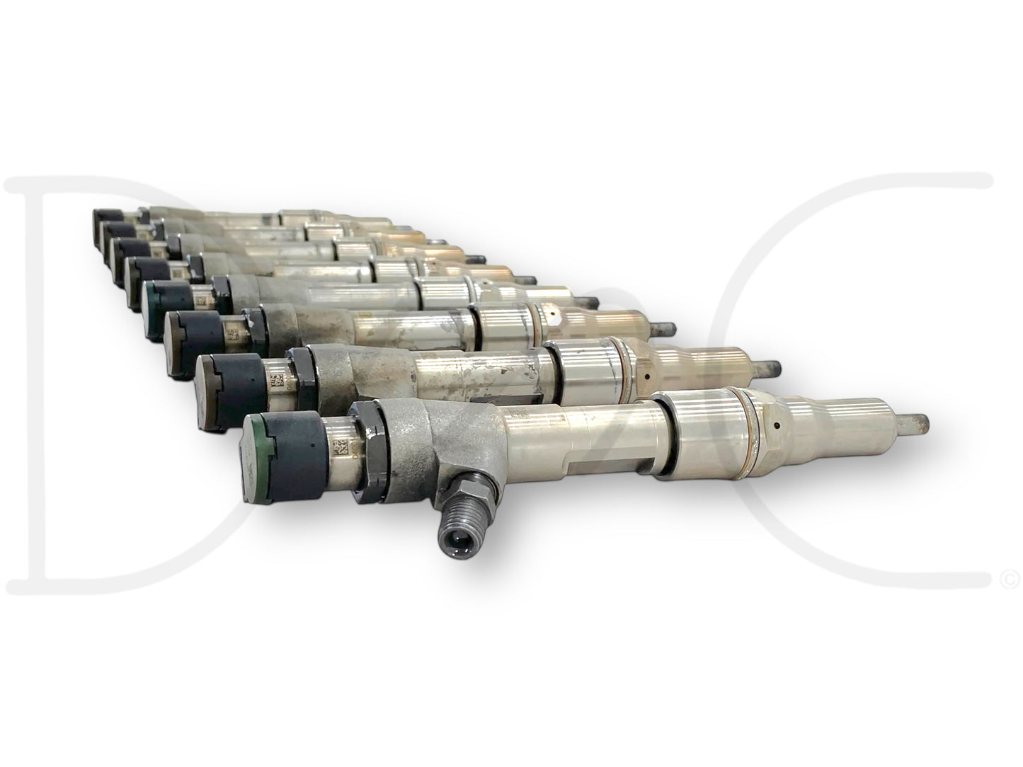 08-10 Ford F250 F350 6.4 6.4L Diesel Fuel Injector Set (8) Injectors *Untested*
