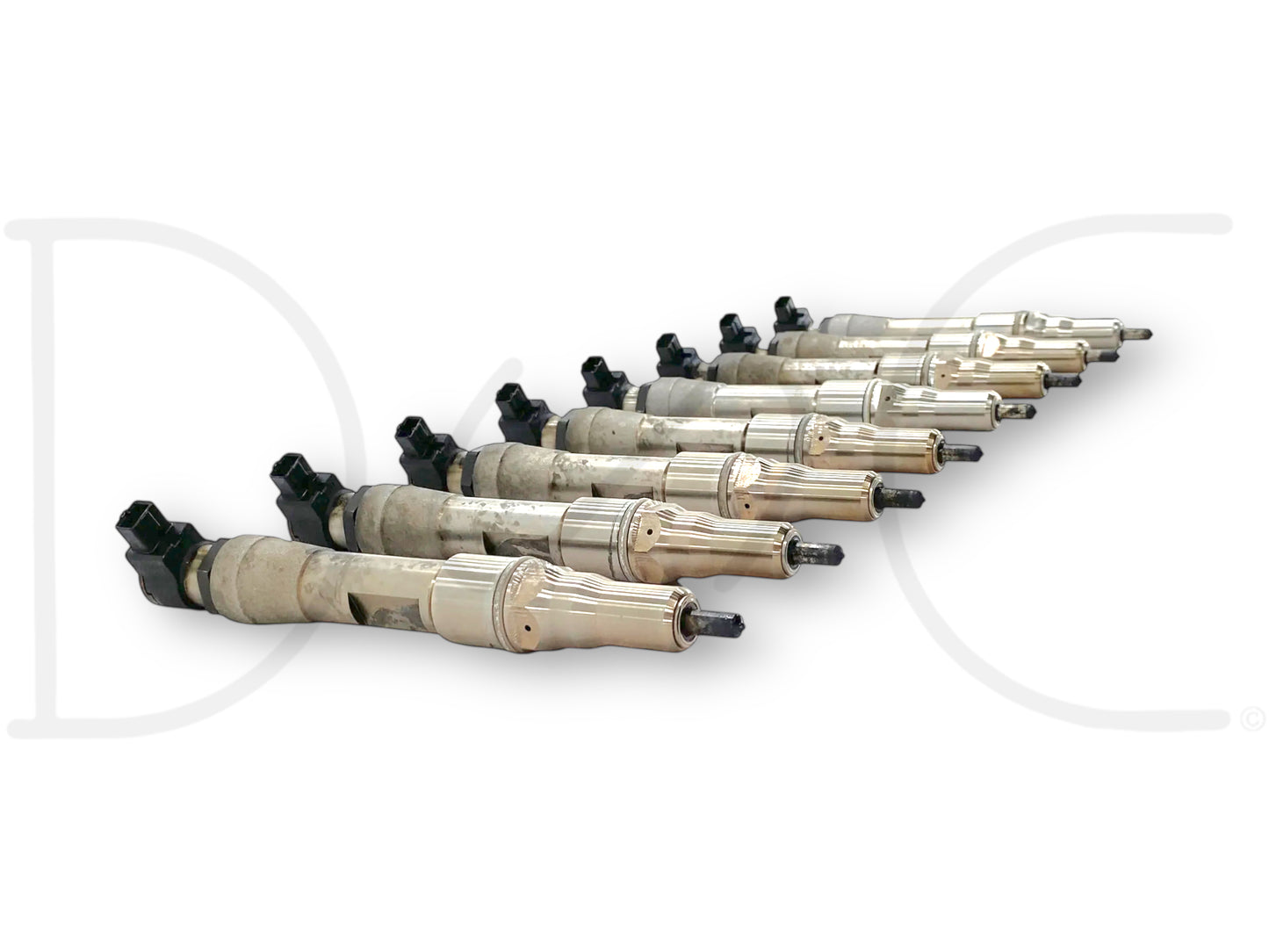 08-10 Ford F250 F350 6.4 6.4L Diesel Fuel Injector Set (8) Injectors *Untested*