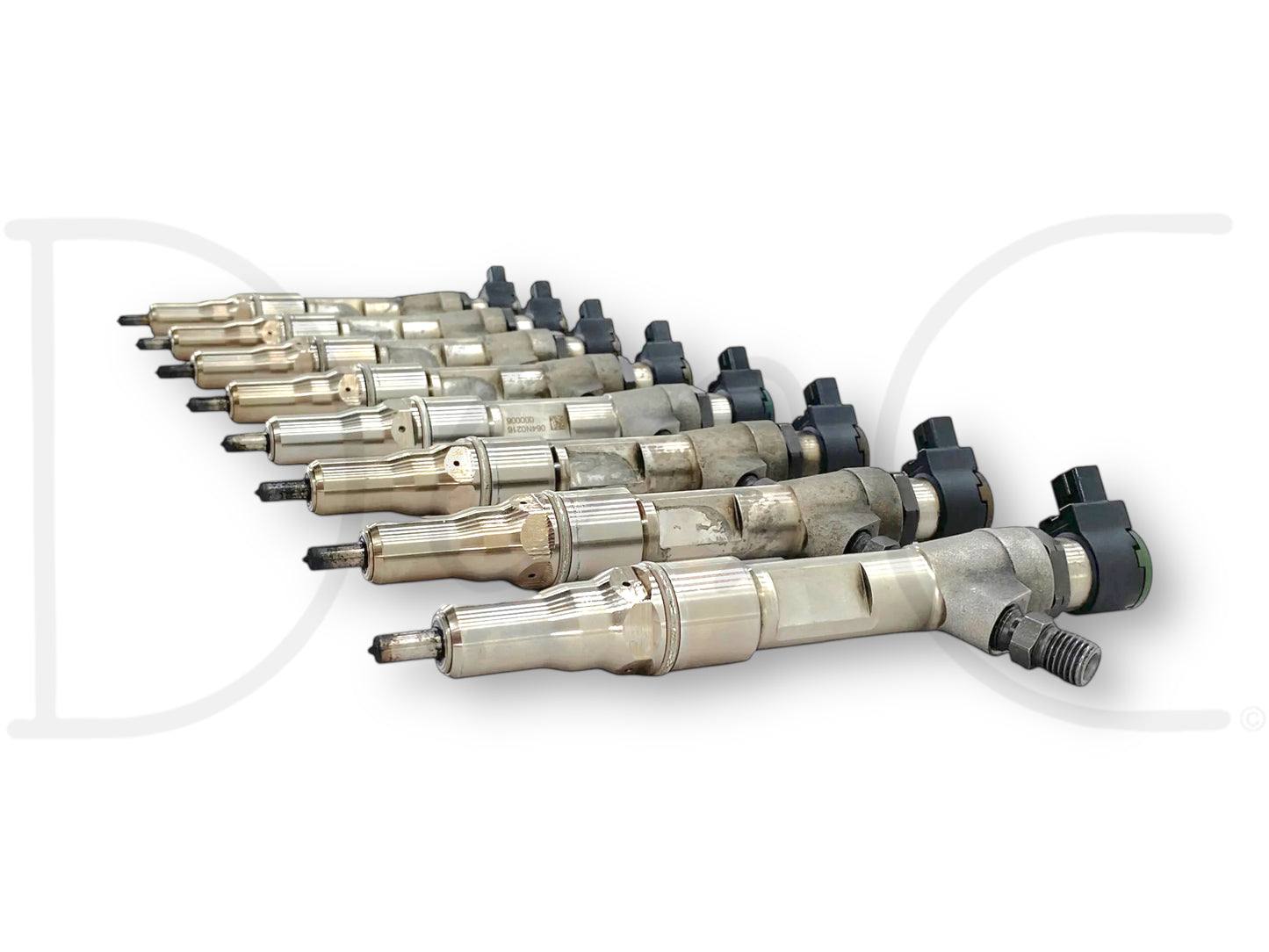 08-10 Ford F250 F350 6.4 6.4L Diesel Fuel Injector Set (8) Injectors *Untested*