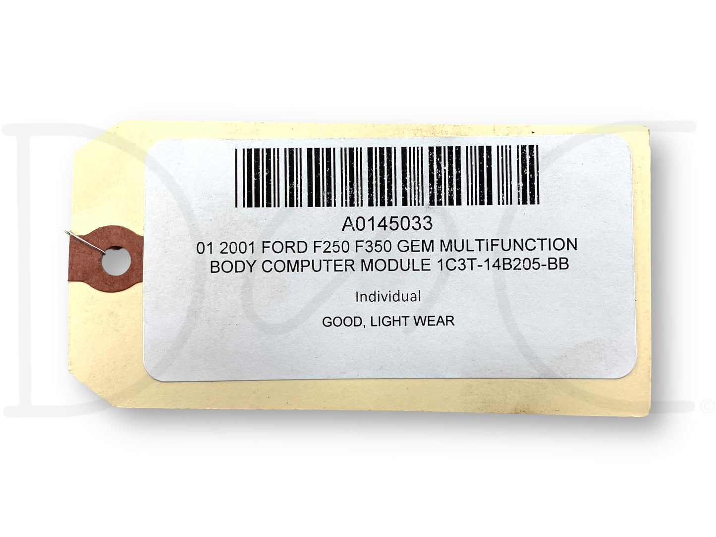 01 2001 Ford F250 F350 GEM Multifunction Body Computer Module 1C3T-14B205-Bb