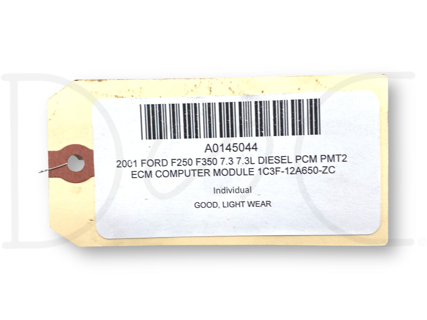 2001 Ford F250 F350 7.3 7.3L Diesel PCM Pmt2 ECM Computer Module 1C3F-12A650-Zc