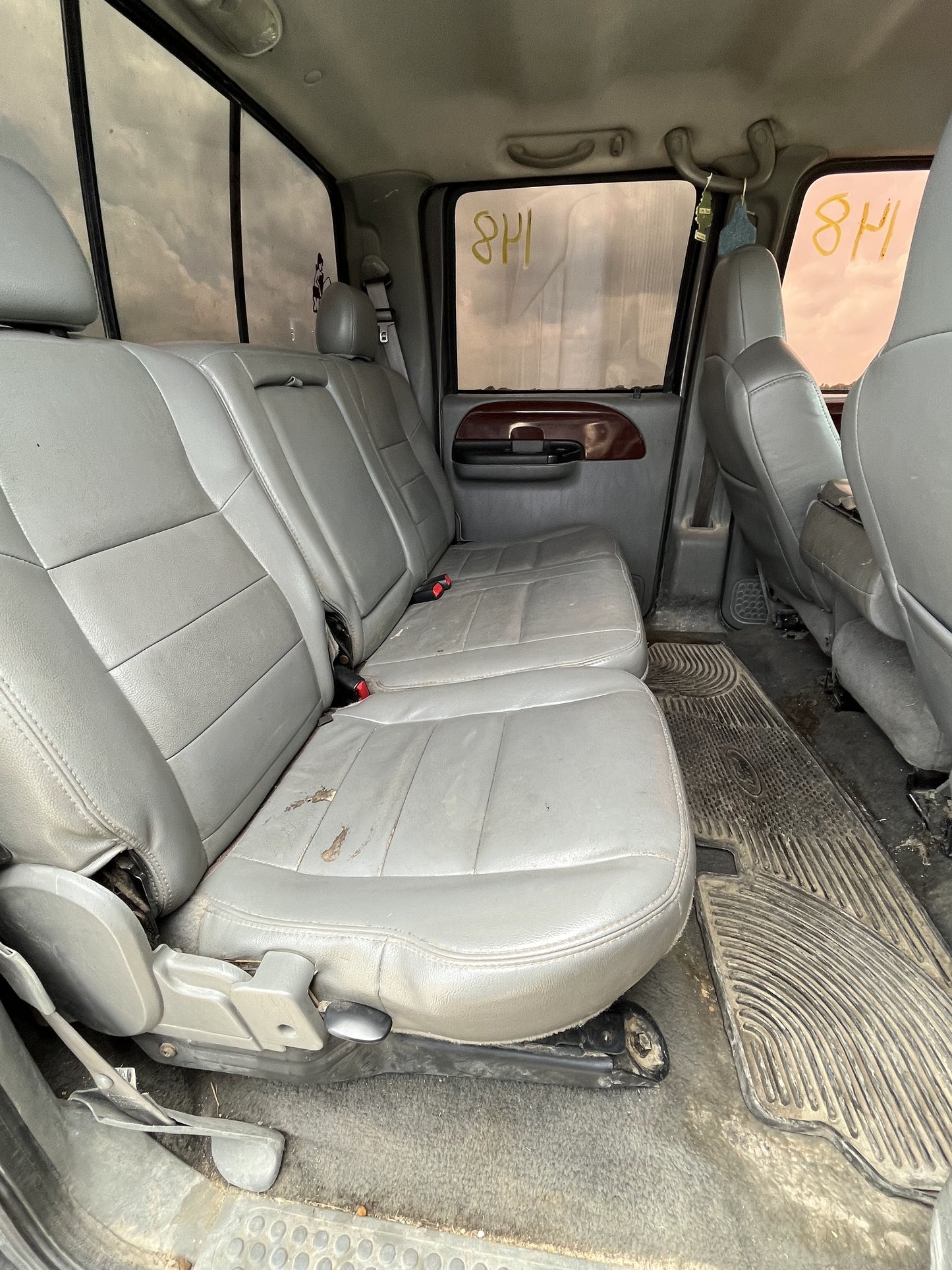 2005-2007 Ford F250 F350 Rear Bumper W/ Parking Sensor Holes