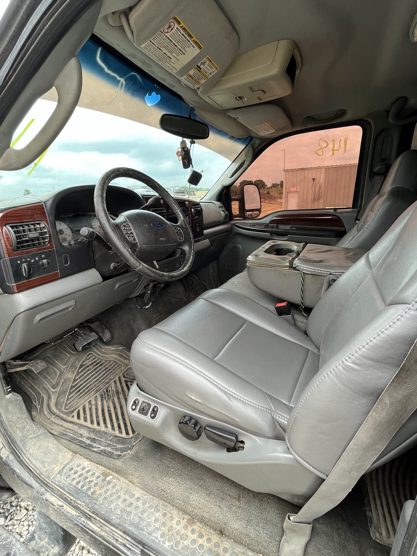 2005-2007 Ford F250 F350 Rear Bumper W/ Parking Sensor Holes