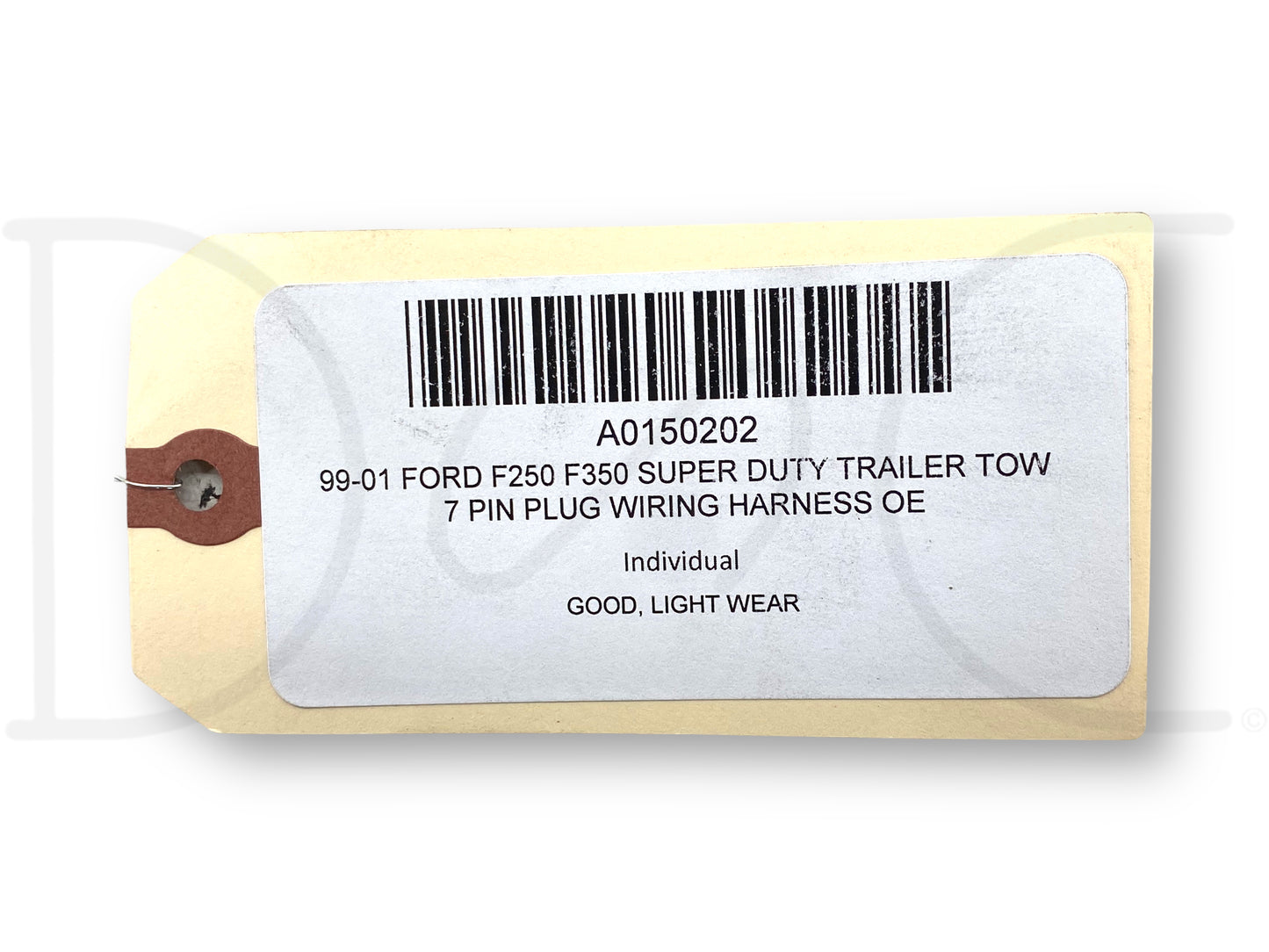 99-01 Ford F250 F350 Super Duty Trailer Tow 7 Pin Plug Wiring Harness OE