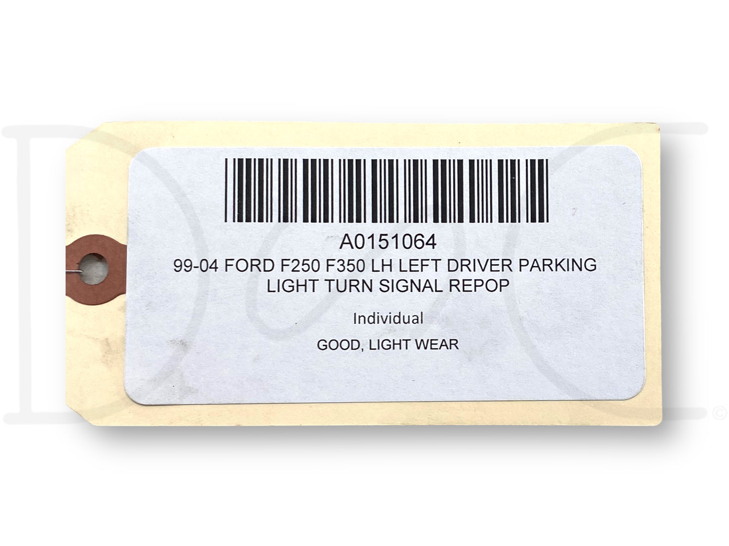99-04 Ford F250 F350 LH Left Driver Parking Light Turn Signal Repop