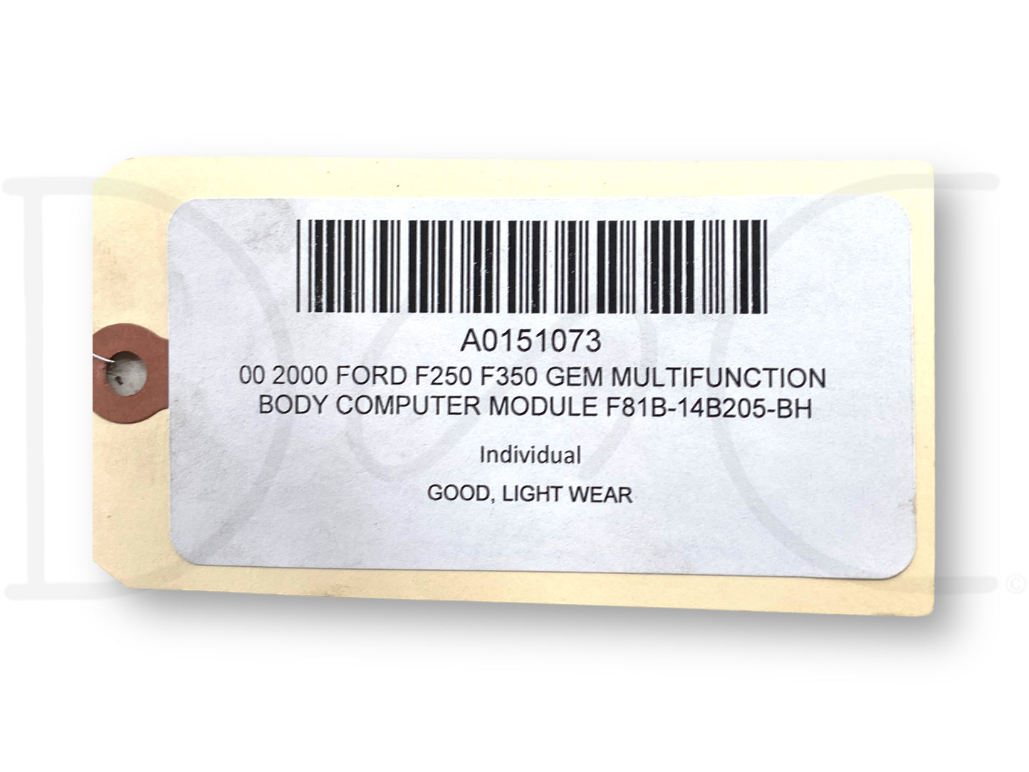 00 2000 Ford F250 F350 GEM Multifunction Body Computer Module F81B-14B205-Bh