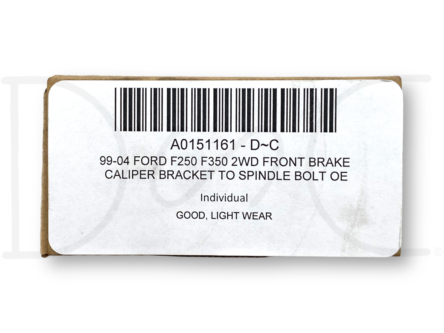 99-04 Ford F250 F350 2WD Front Brake Caliper Bracket To Spindle Bolt OE