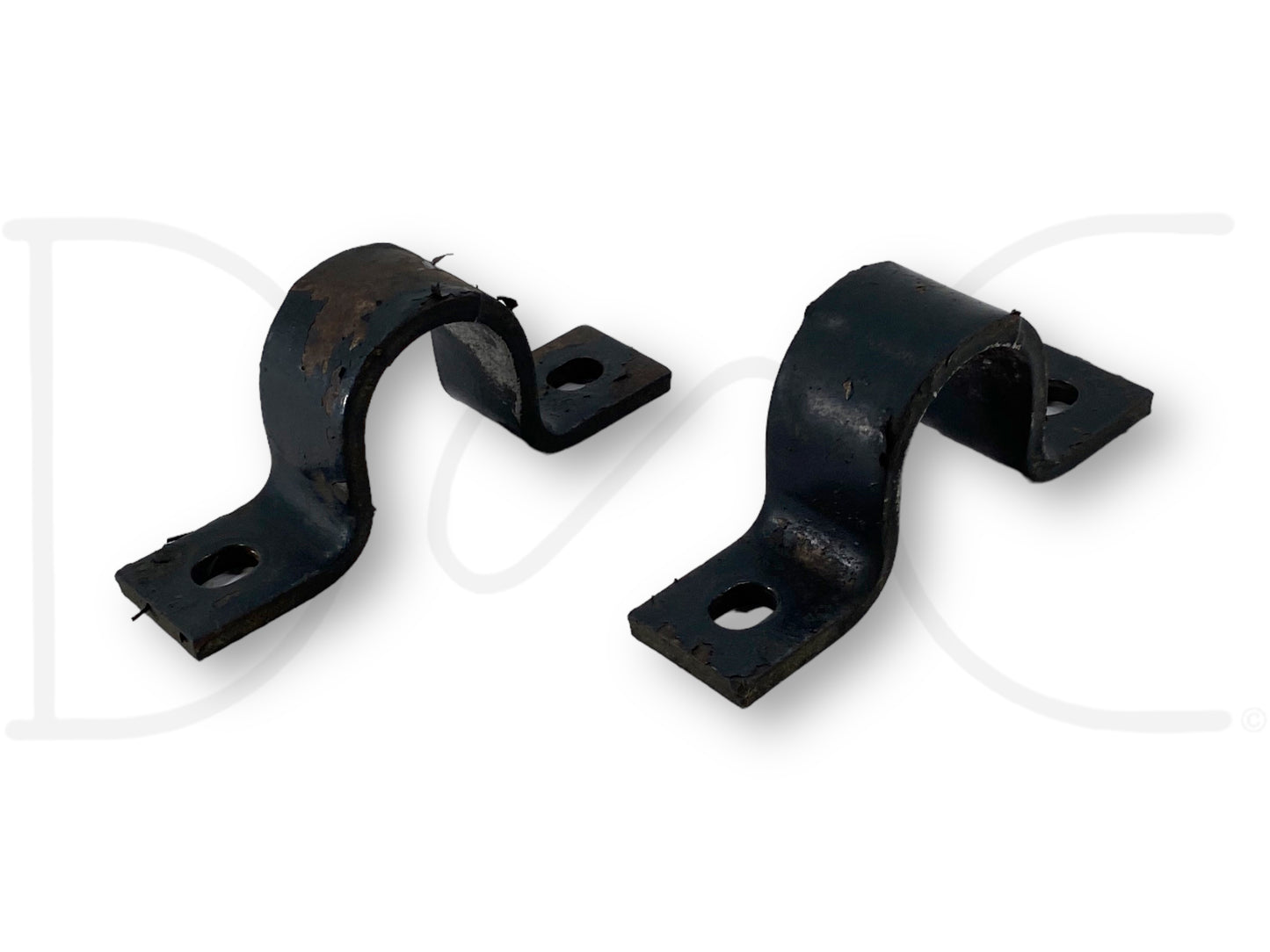 99-04 Ford F250 F350 2WD Front Sway Bar Bushing Brackets Bracket Set OE