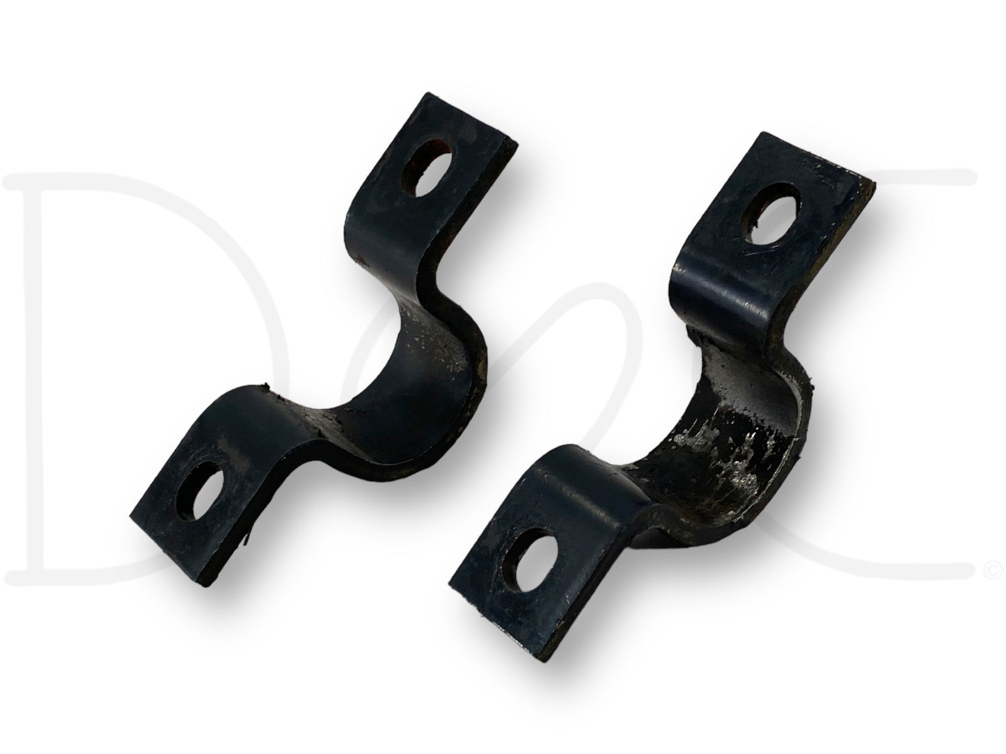 99-04 Ford F250 F350 2WD Front Sway Bar Bushing Brackets Bracket Set OE