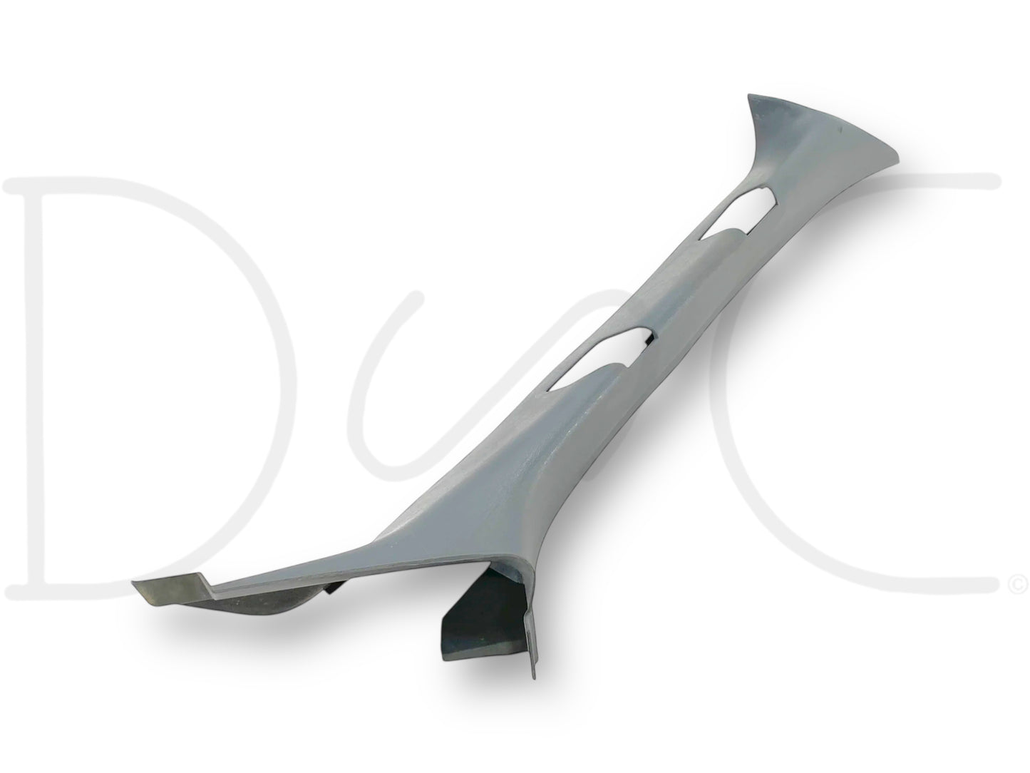 99-02 Ford F250 F350 RH Right Passenger A Pillar Trim Panel Gray OEM