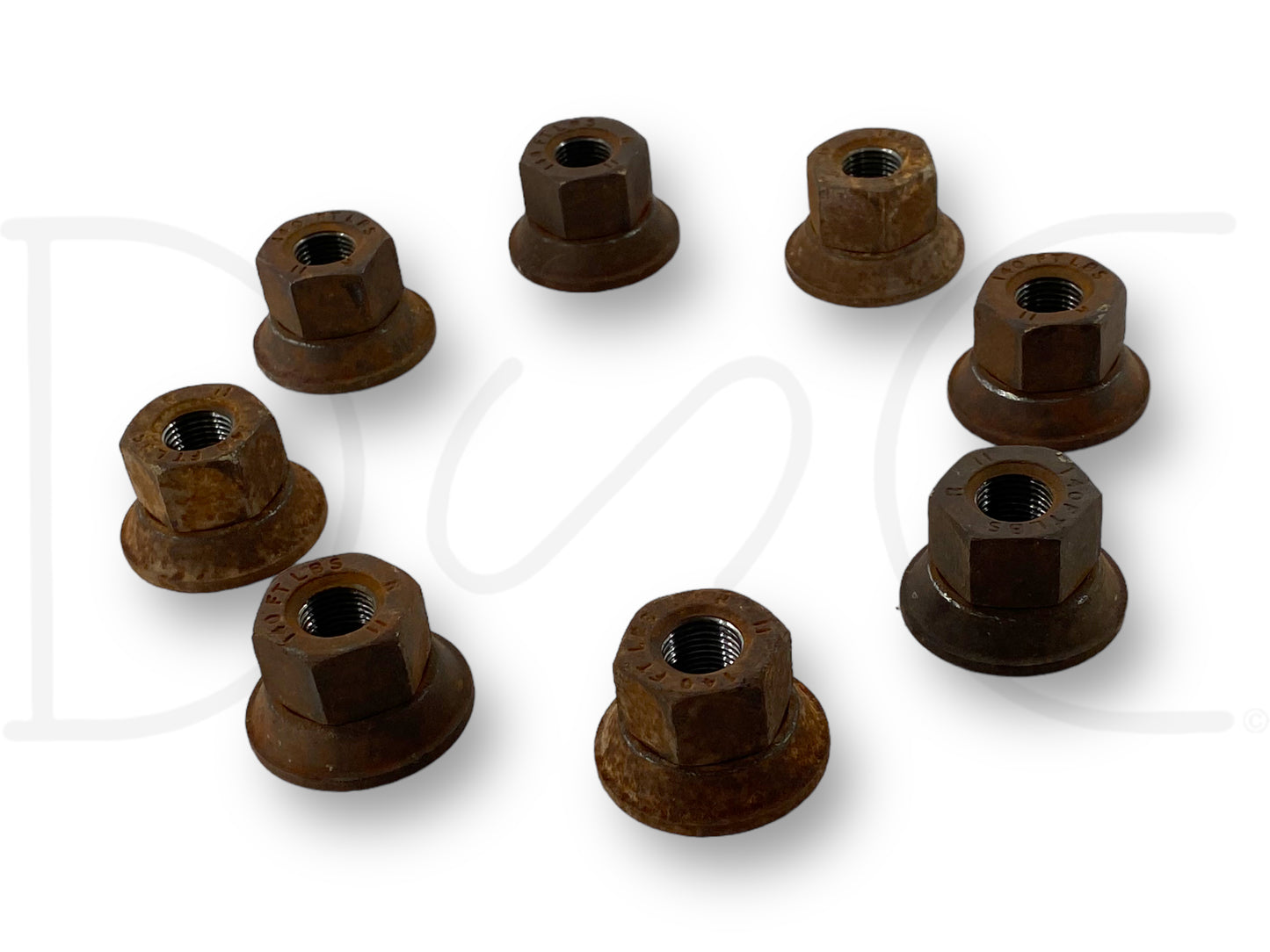 84-91 Ford F350 DRW Dually Lug Nuts Set Of 8 OEM Lug Nut Set