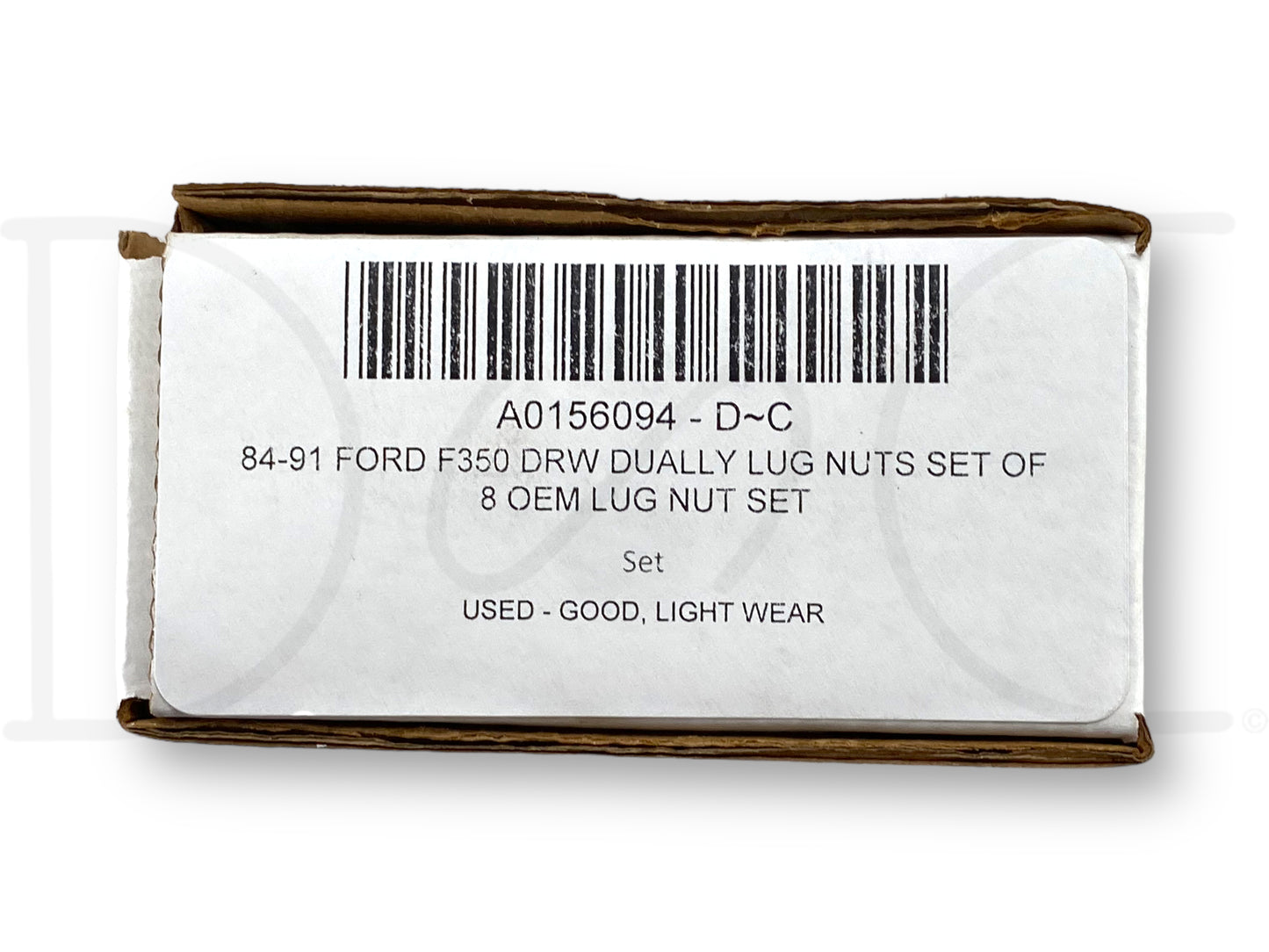 84-91 Ford F350 DRW Dually Lug Nuts Set Of 8 OEM Lug Nut Set