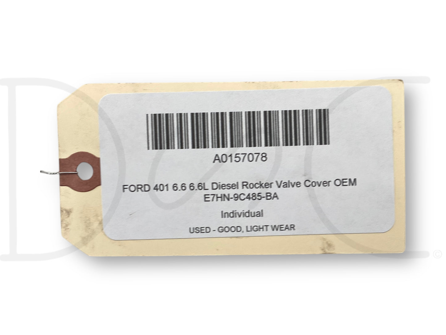 Ford 401 6.6 6.6L Diesel Rocker Valve Cover OEM E7Hn-9C485-BA