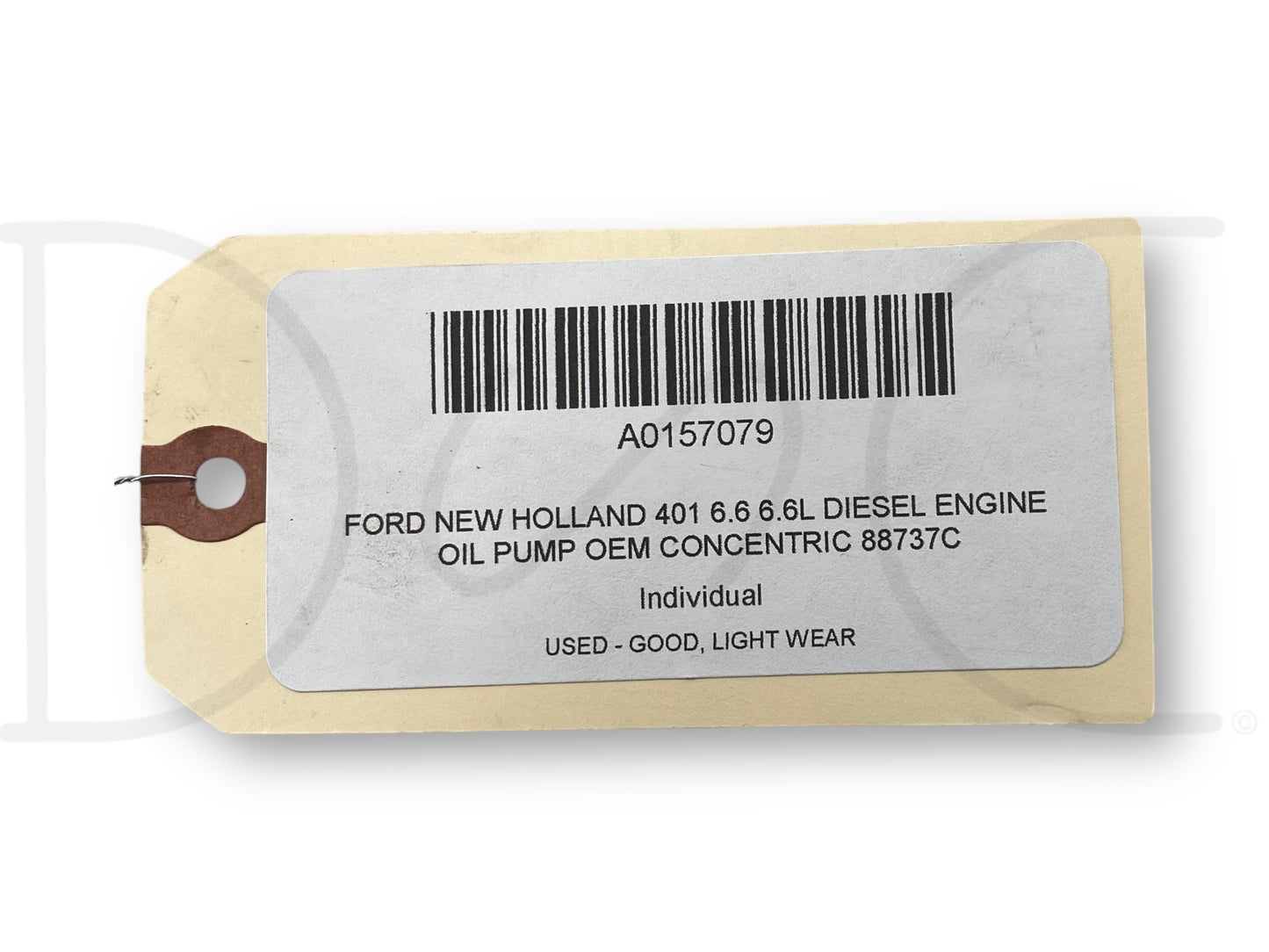 Ford New Holland 401 6.6 6.6L Diesel Engine Oil Pump OEM Concentric 88737C