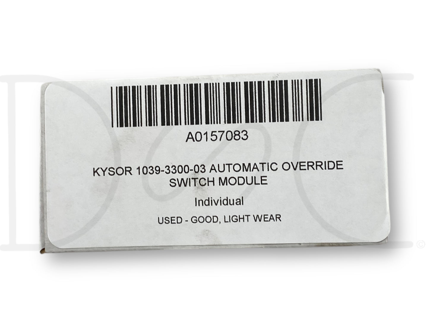 Kysor 1039-3300-03 Automatic Override Switch Module
