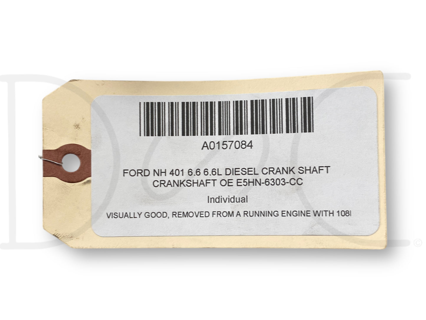 Ford Nh 401 6.6 6.6L Diesel Crank Shaft Crankshaft OE E5Hn-6303-Cc