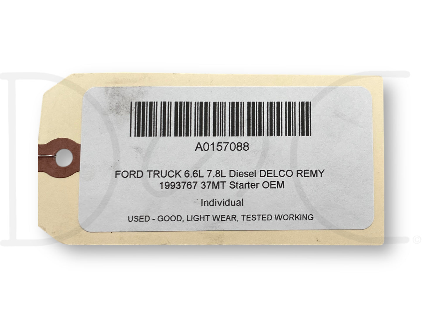 Ford Truck 6.6L 7.8L Diesel Delco Remy 1993767 37Mt Starter OEM