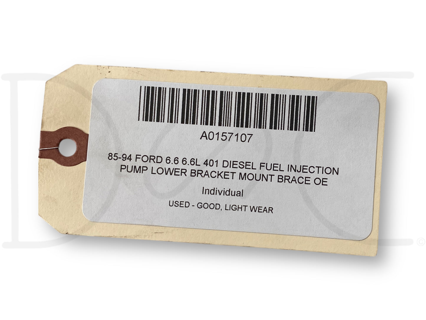 85-94 Ford 6.6 6.6L 401 Diesel Fuel Injection Pump Lower Bracket Mount Brace OE