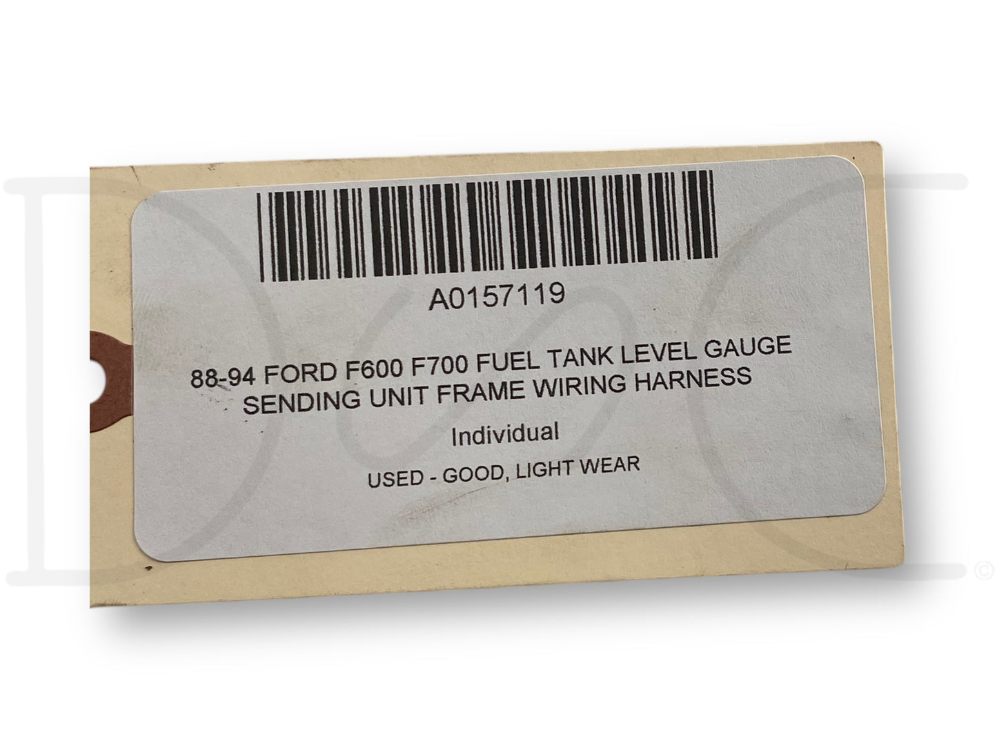 88-94 Ford F600 F700 Fuel Tank Level Gauge Sending Unit Frame Wiring Harness