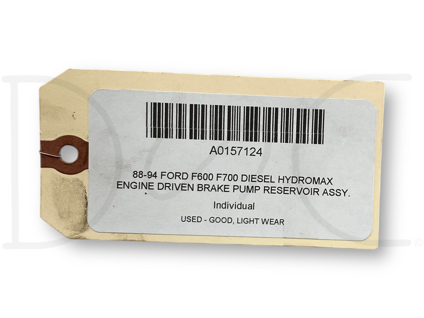 88-94 Ford F600 F700 Diesel Hydromax Engine Driven Brake Pump Reservoir Assy.