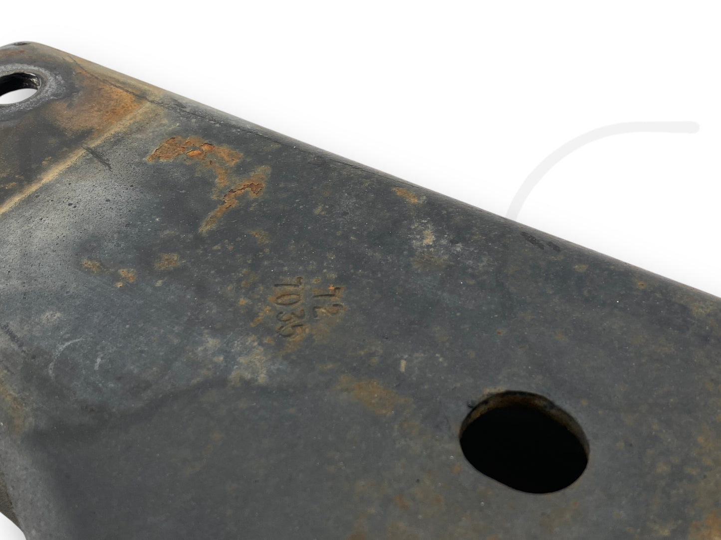83-94 Ford F600 F700 Radiator Lower Support Bracket Front Frame Crossmember