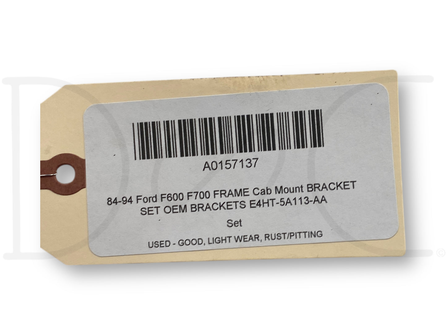84-94 Ford F600 F700 Frame Cab Mount Bracket Set OEM Brackets E4Ht-5A113-Aa
