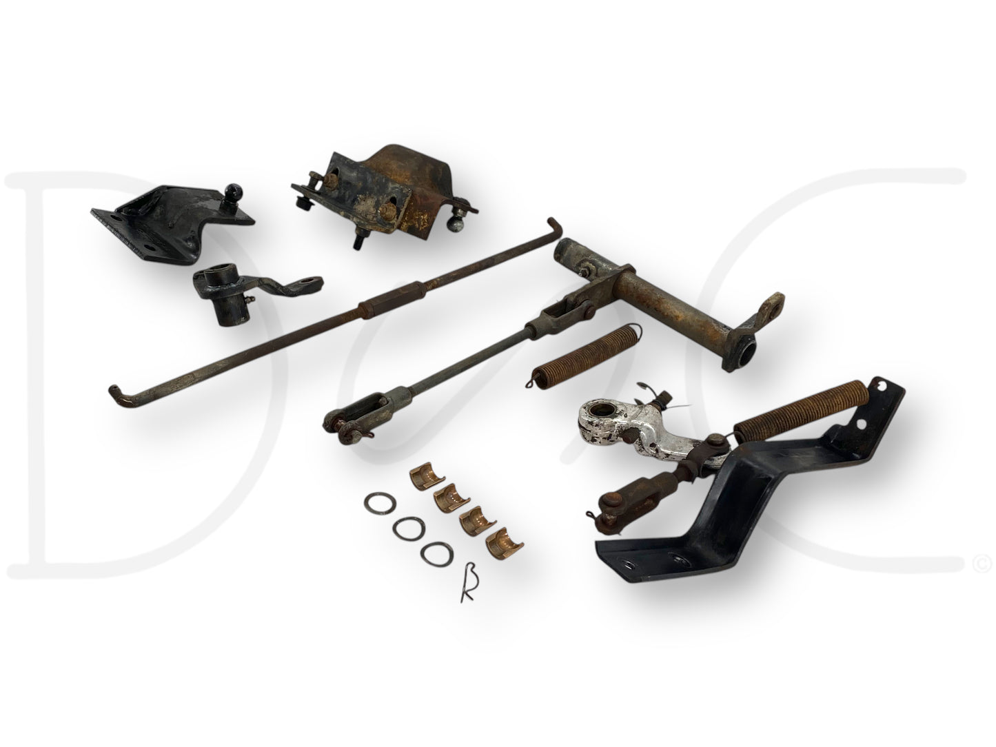 88-94 Ford F600 F700 5 Speed Manual Transmission Clutch Linkage Assembly Set OEM