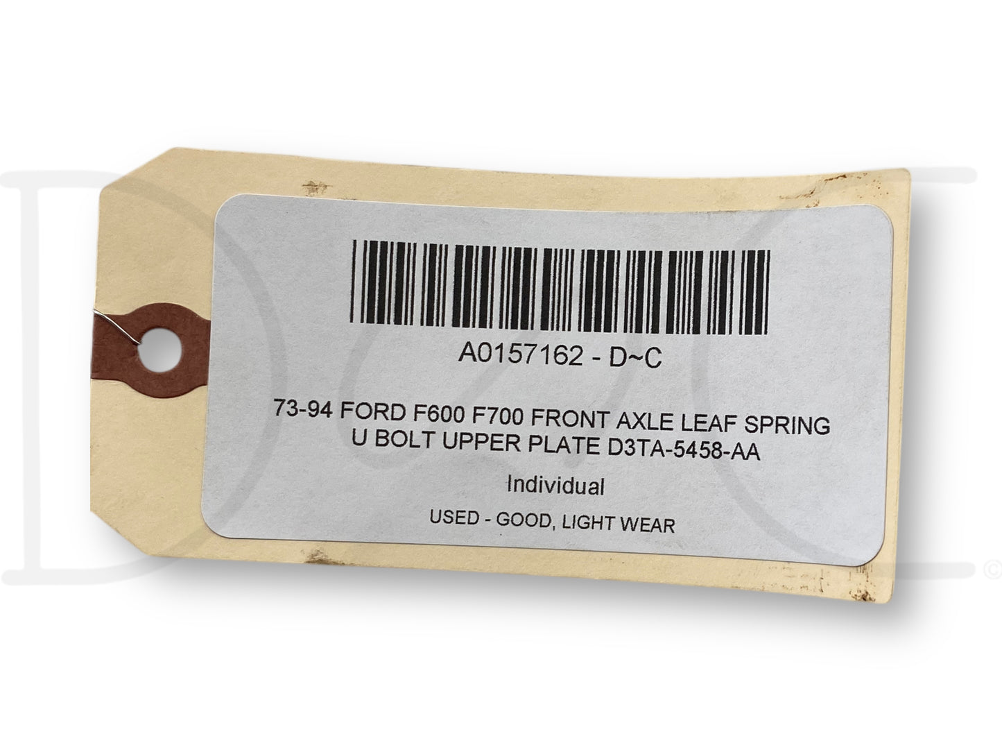 73-94 Ford F600 F700 Front Axle Leaf Spring U Bolt Upper Plate D3Ta-5458-Aa