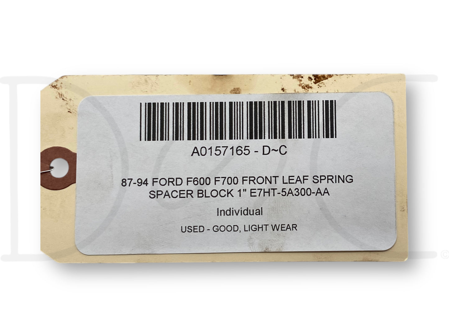 87-94 Ford F600 F700 Front Leaf Spring Spacer Block 1" E7Ht-5A300-Aa