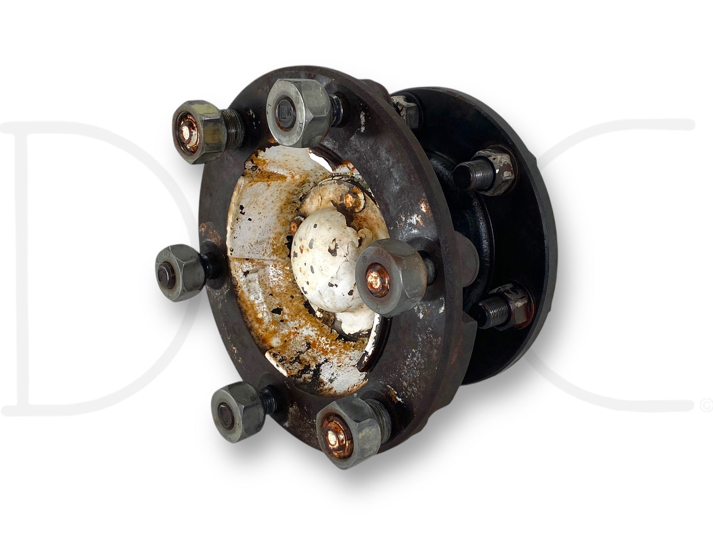 87-90 Ford F600 F700 Front Axle Wheel Bearing Hub Stud Pilot 6 Lug LH Left OE