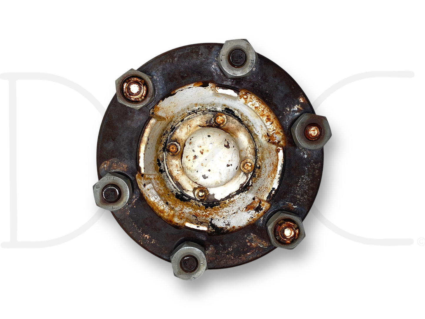 87-90 Ford F600 F700 Front Axle Wheel Bearing Hub Stud Pilot 6 Lug LH Left OE