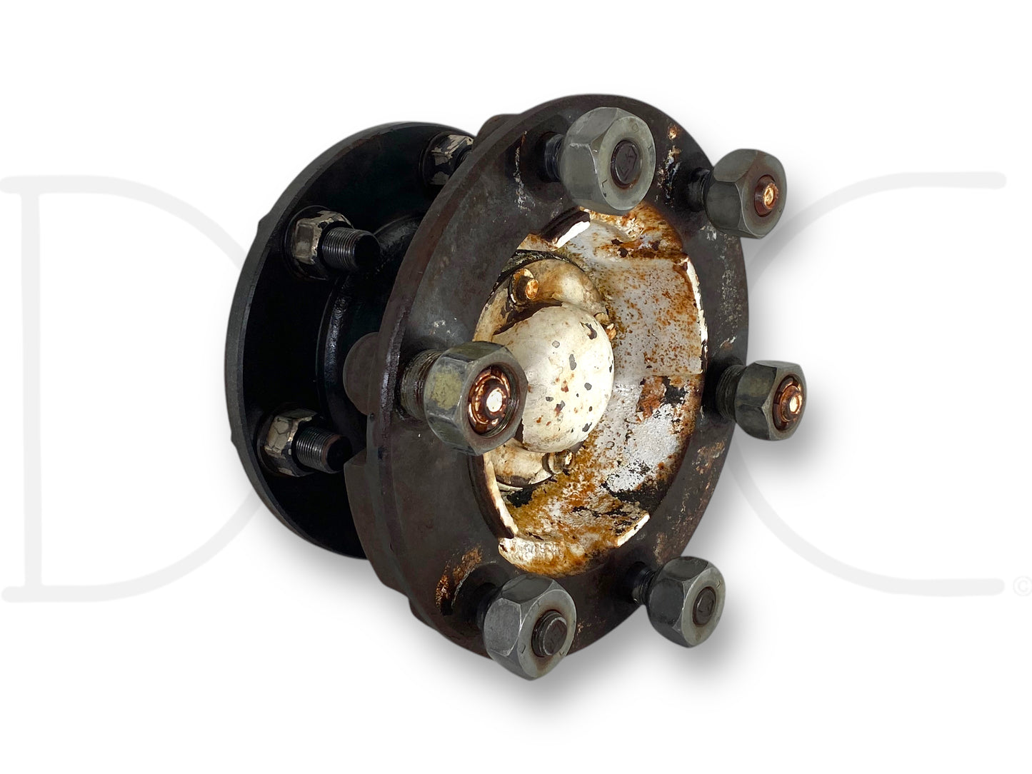 87-90 Ford F600 F700 Front Axle Wheel Bearing Hub Stud Pilot 6 Lug LH Left OE