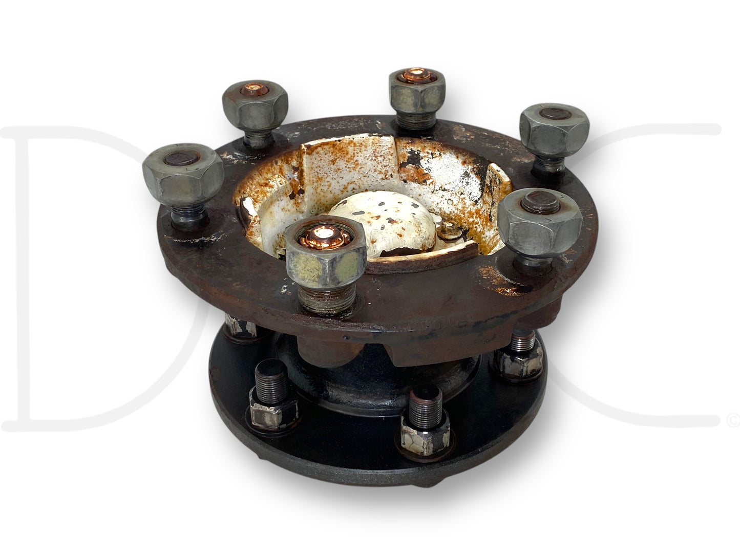 87-90 Ford F600 F700 Front Axle Wheel Bearing Hub Stud Pilot 6 Lug LH Left OE