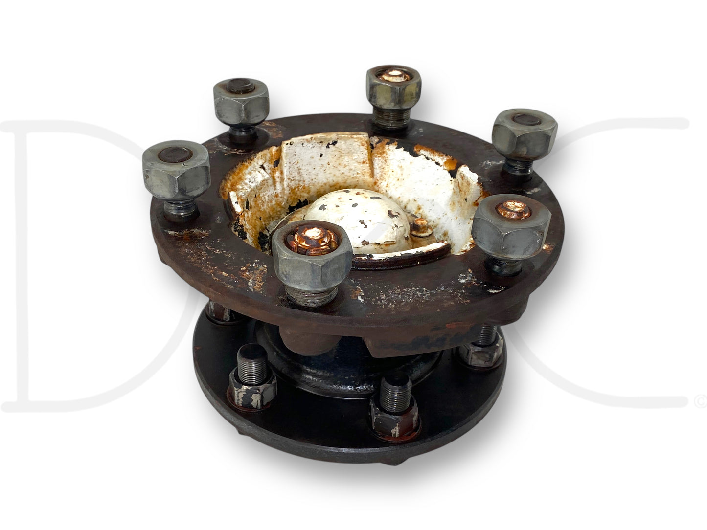 87-90 Ford F600 F700 Front Axle Wheel Bearing Hub Stud Pilot 6 Lug LH Left OE