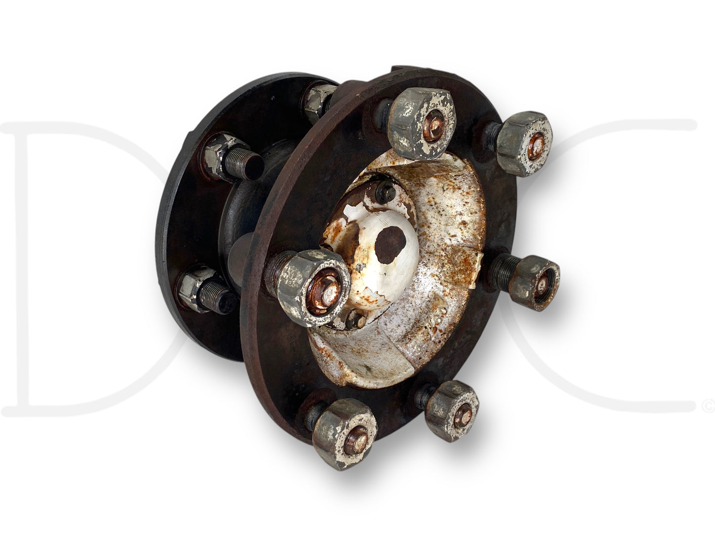 87-90 Ford F600 F700 Front Axle Wheel Bearing Hub Stud Pilot 6 Lug RH Right OE