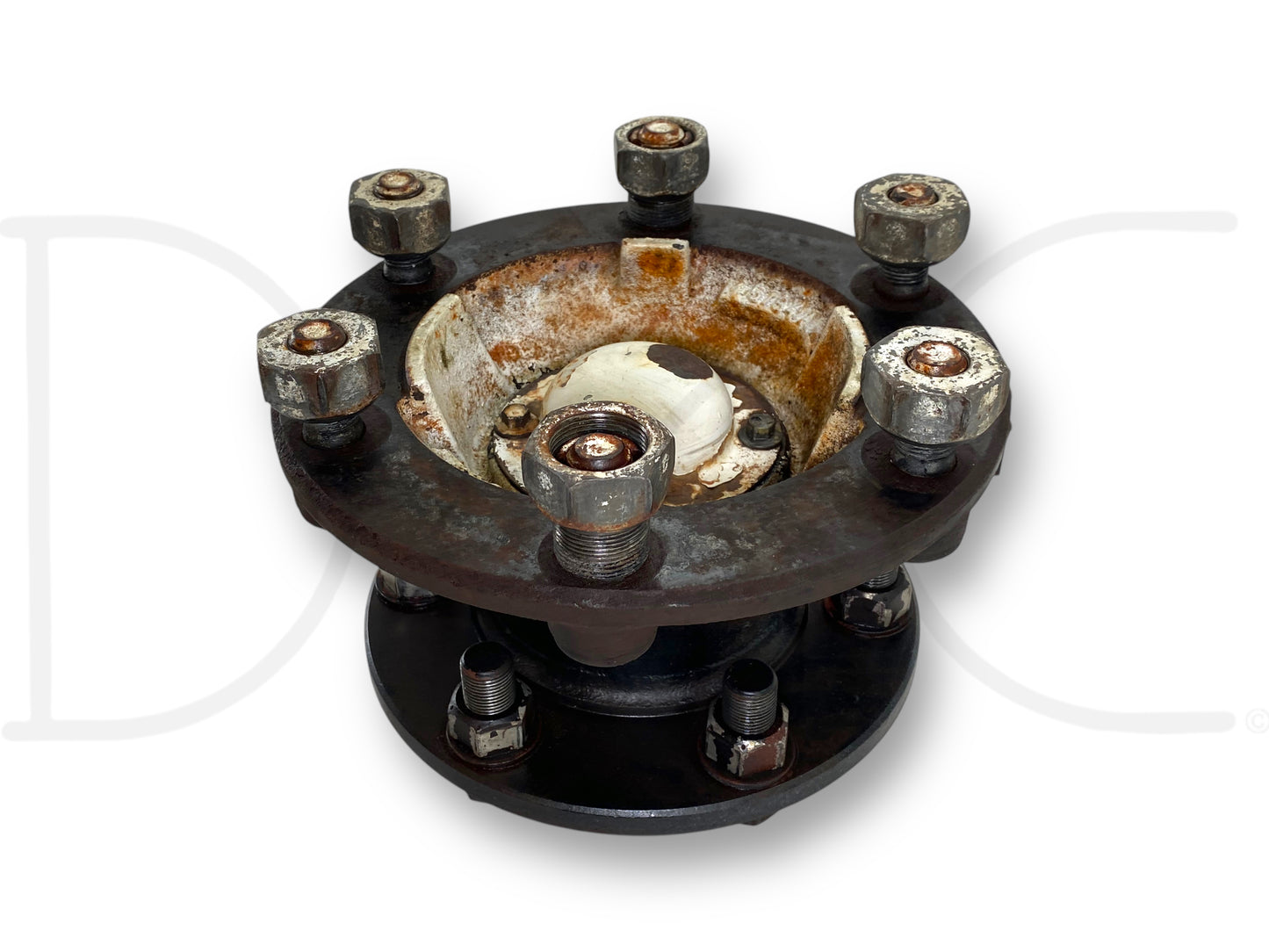 87-90 Ford F600 F700 Front Axle Wheel Bearing Hub Stud Pilot 6 Lug RH Right OE