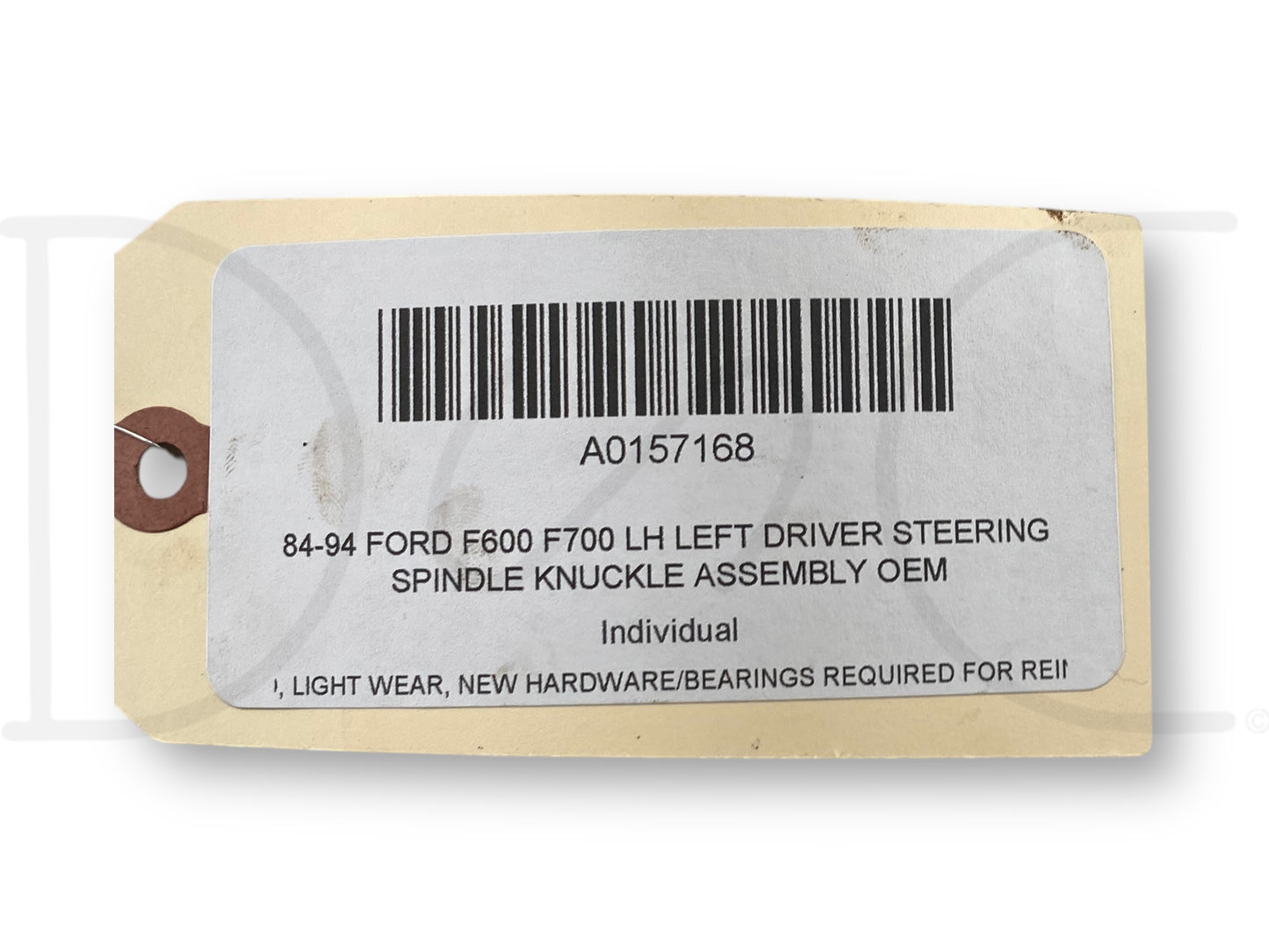 84-94 Ford F600 F700 LH Left Driver Steering Spindle Knuckle Assembly OEM